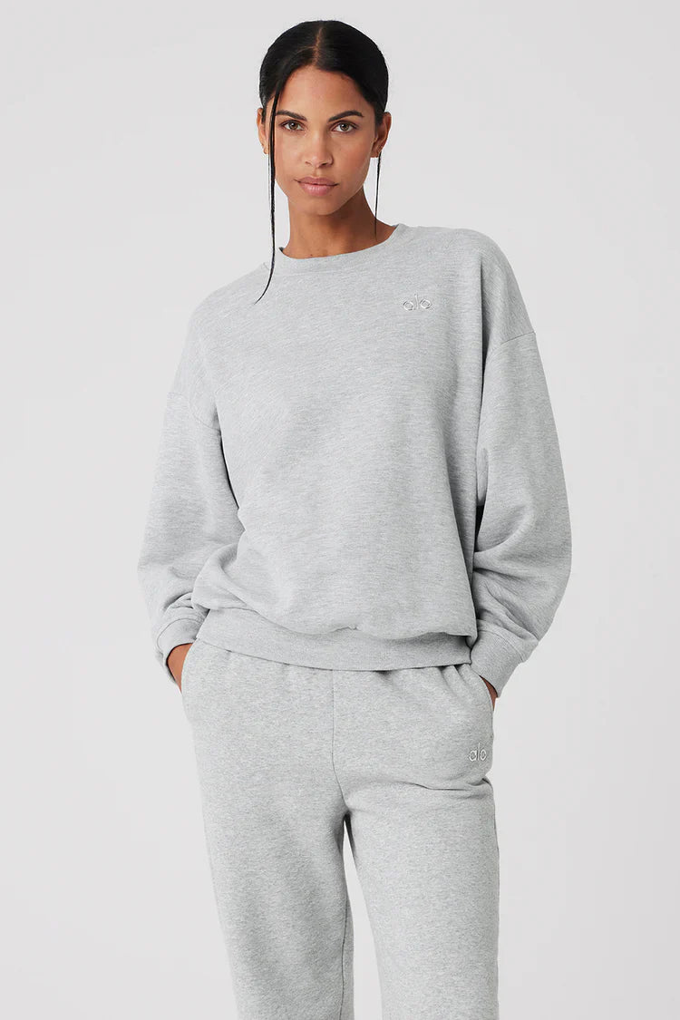 Accolade Crew Neck Pullover White