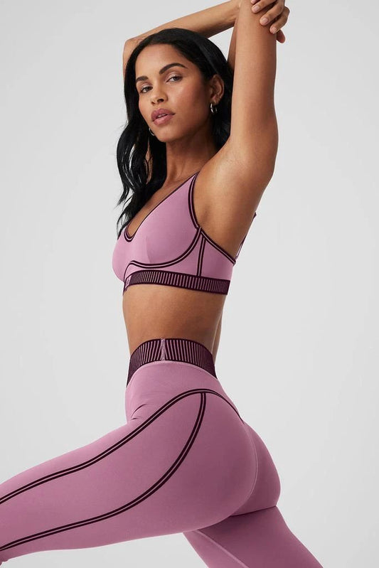 Airlift High-Waist 7/8 Line Up Legging - PINK