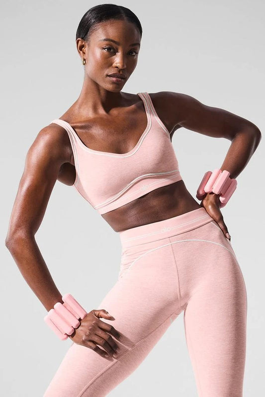 Airbrush High-Waist Heart Throb Legging  -Ballet Pink